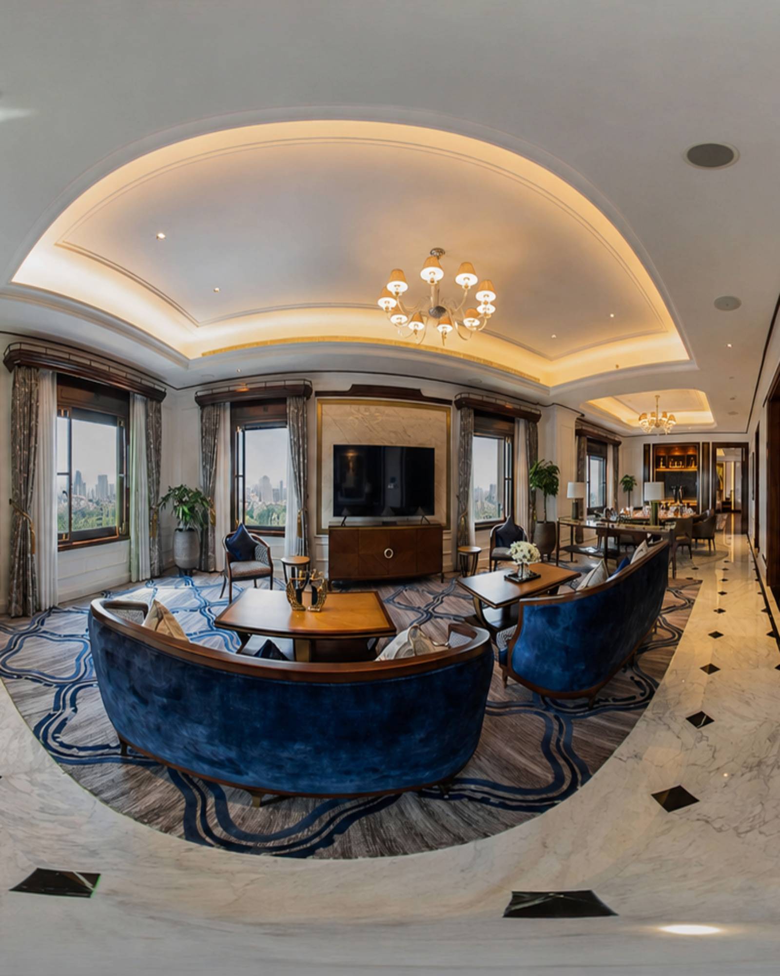 Không gian tại Mai House Saigon trong góc nhìn 360°
